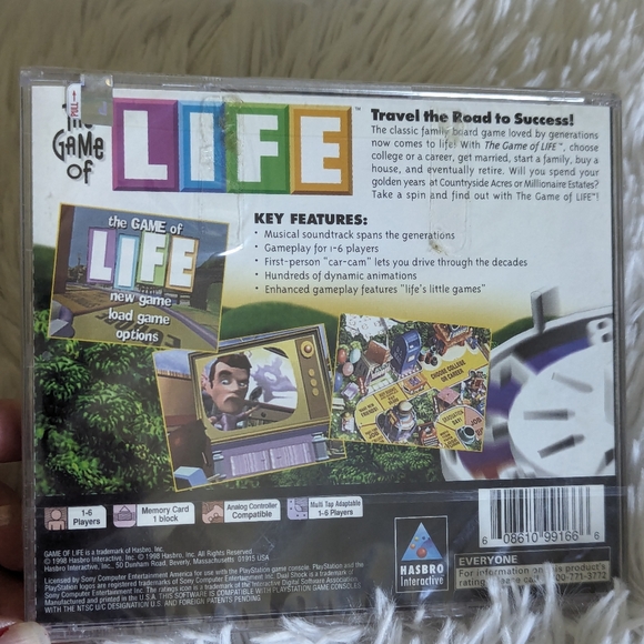 PlayStation 1 the game of life video game sealed - Picture 3 of 4